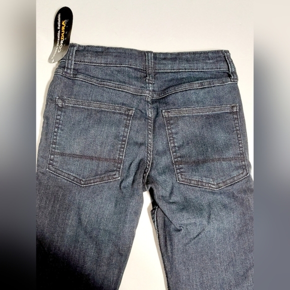 Dark Blue Cat & Jack‎ Size 8 Adjustable Waist Skinny Jeans - Picture 4 of 6